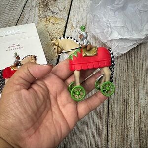 Pre-Loved Hallmark Keepsake Ornament 2018 A Pony for Christmas EUC
